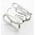 Stainless steel jewelry supplier cheap silver bangle bracelets